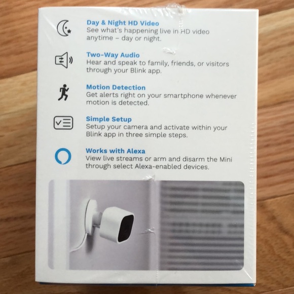 Blink Mini Security Camera - White - NWT - Picture 2 of 4